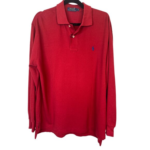 Ralph Lauren Other - NWT Men's Polo Large Ralph Lauren Dark Red Long Sleeve Shirt